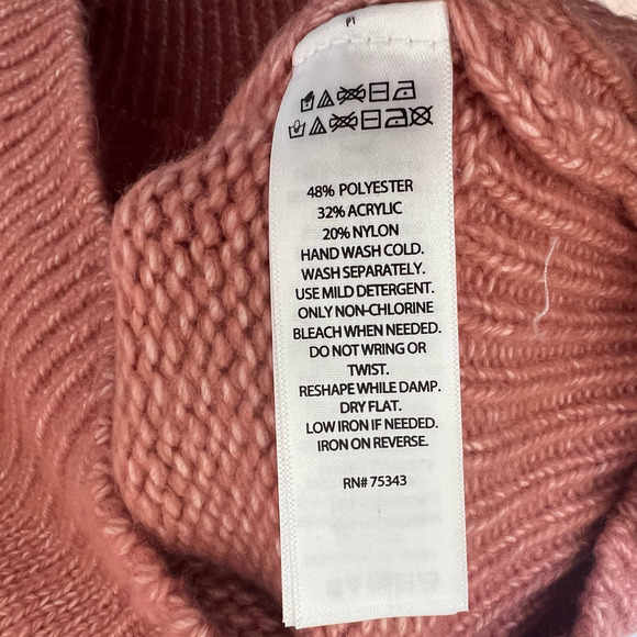 Sincerely Jules Pink Cable Knit Sweater - Picture 6 of 8